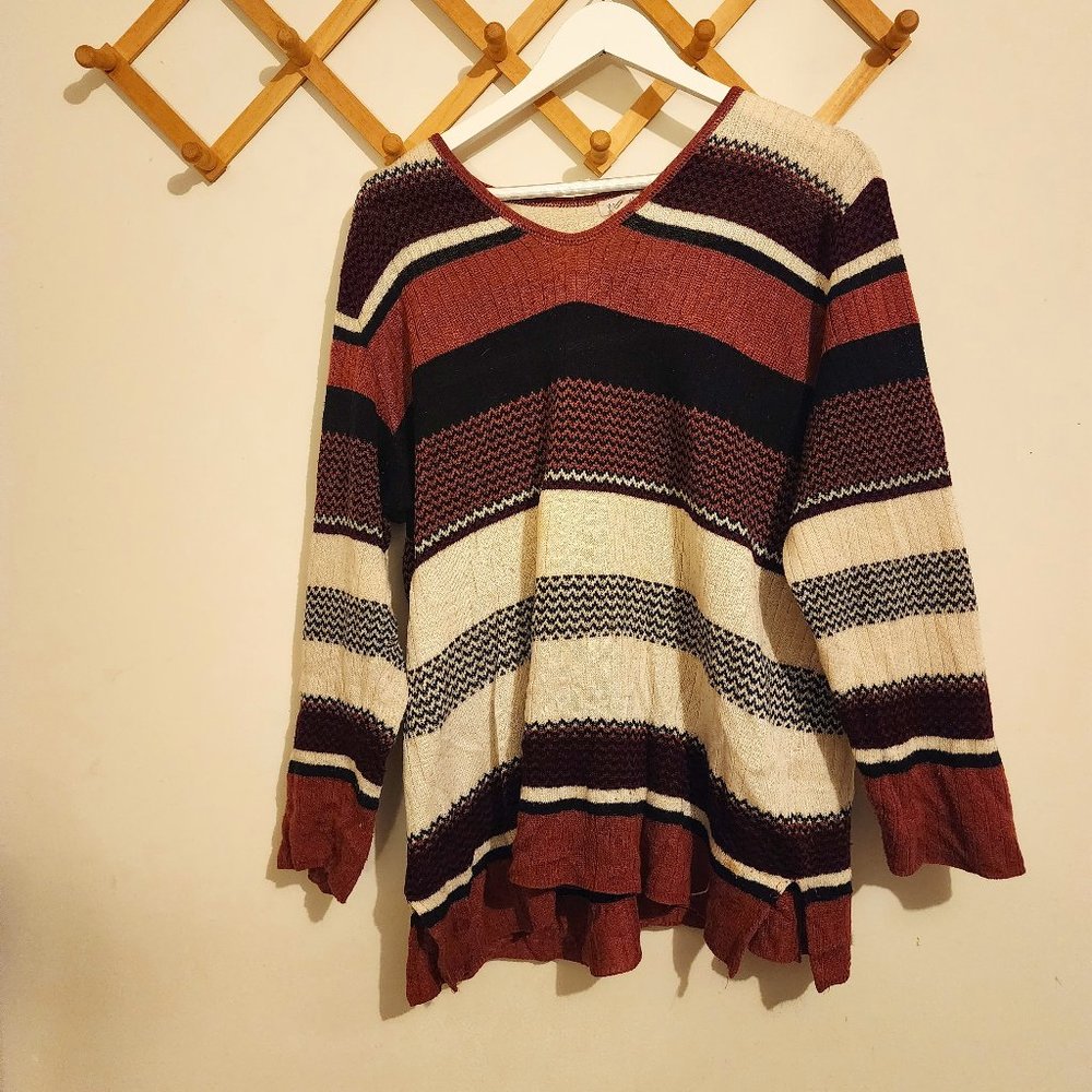 Westport Striped Sweater Fall/Lounge